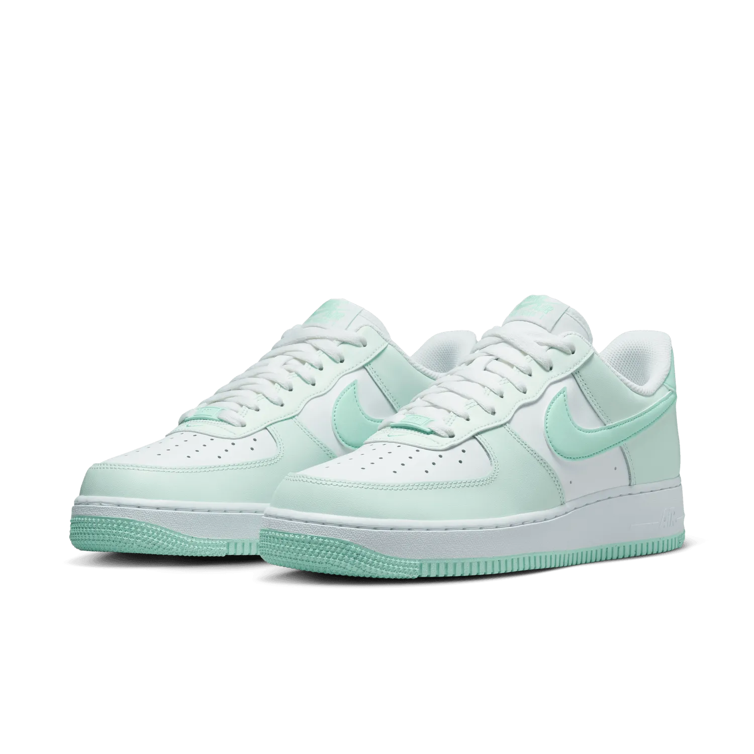 Nike Air Force 1 07 Sneakers in Barely Green/Mint Foam Colorway