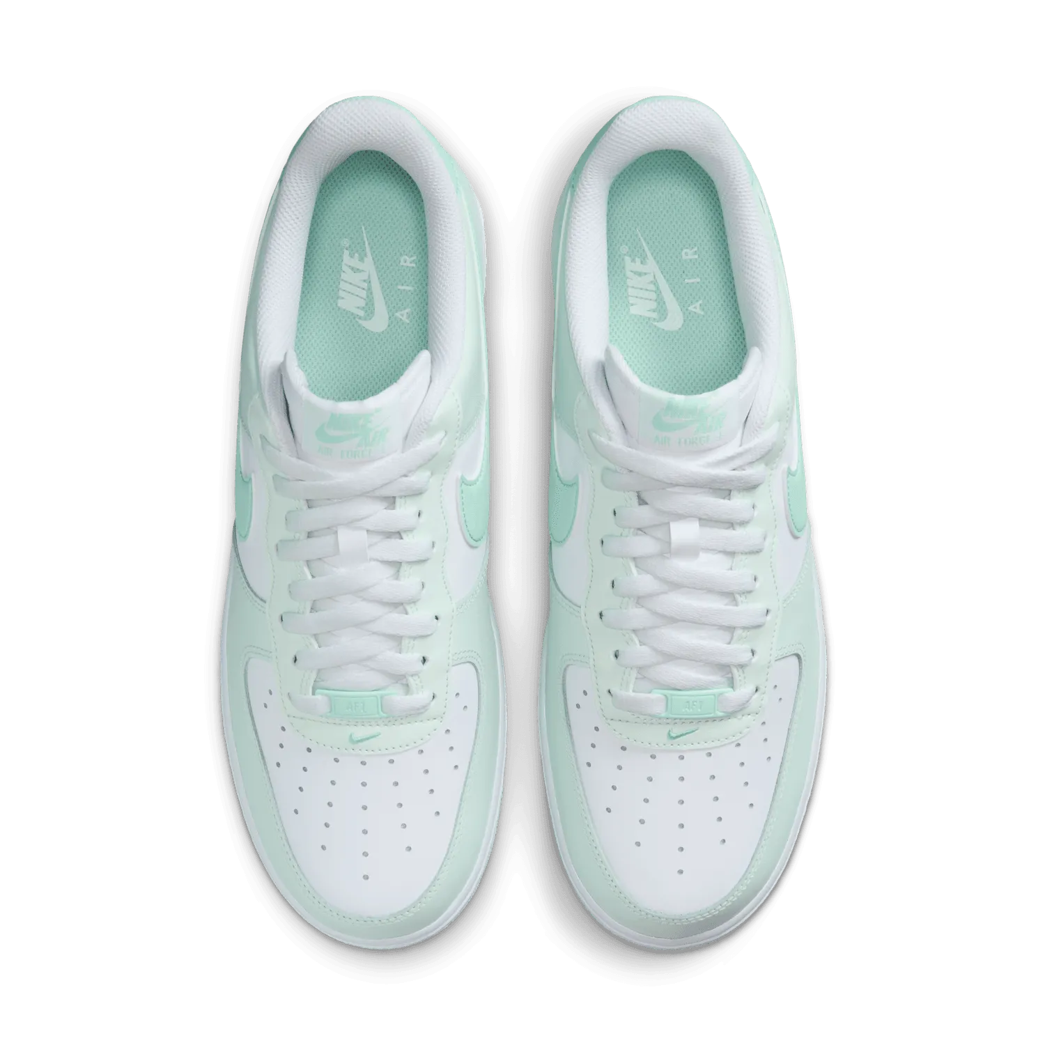 Nike Air Force 1 07 Sneakers in Barely Green/Mint Foam Colorway