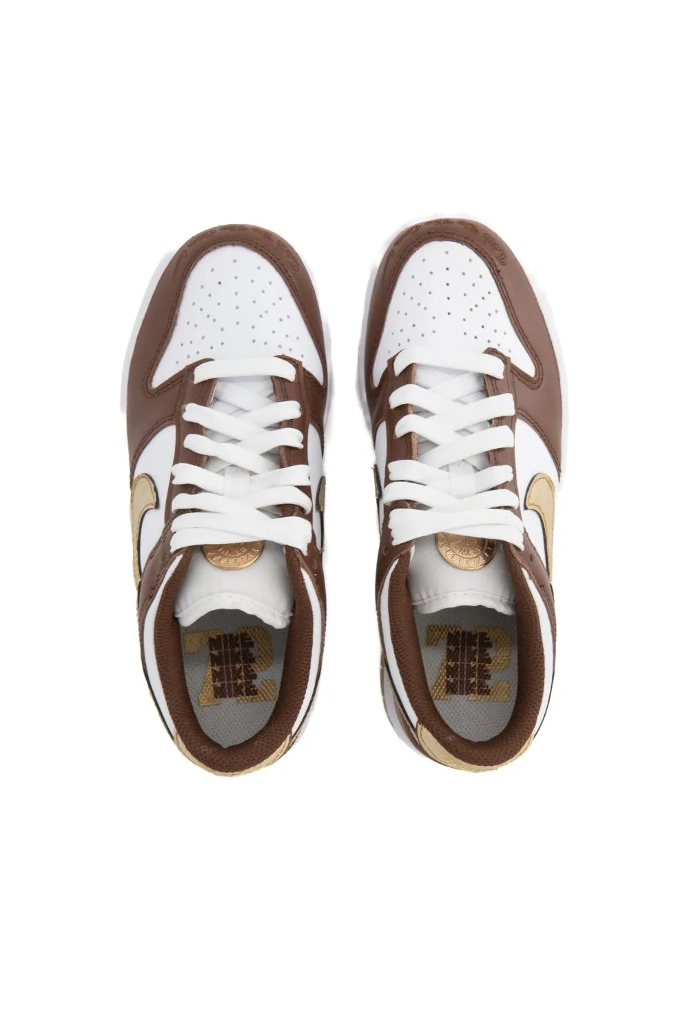 Nike Kids Dunk Low 'White/Metallic Gold'