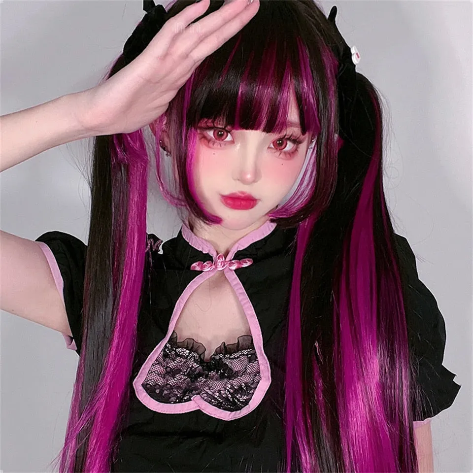 Pastel Goth Cosplay Wig