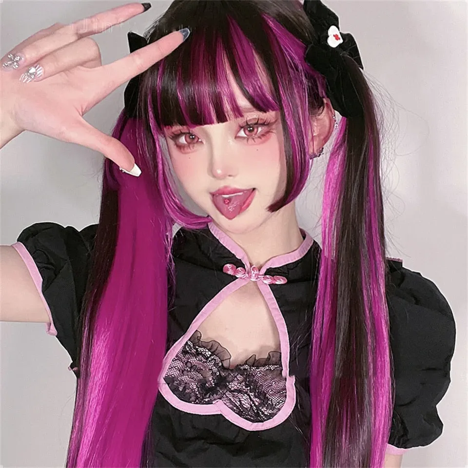 Pastel Goth Cosplay Wig