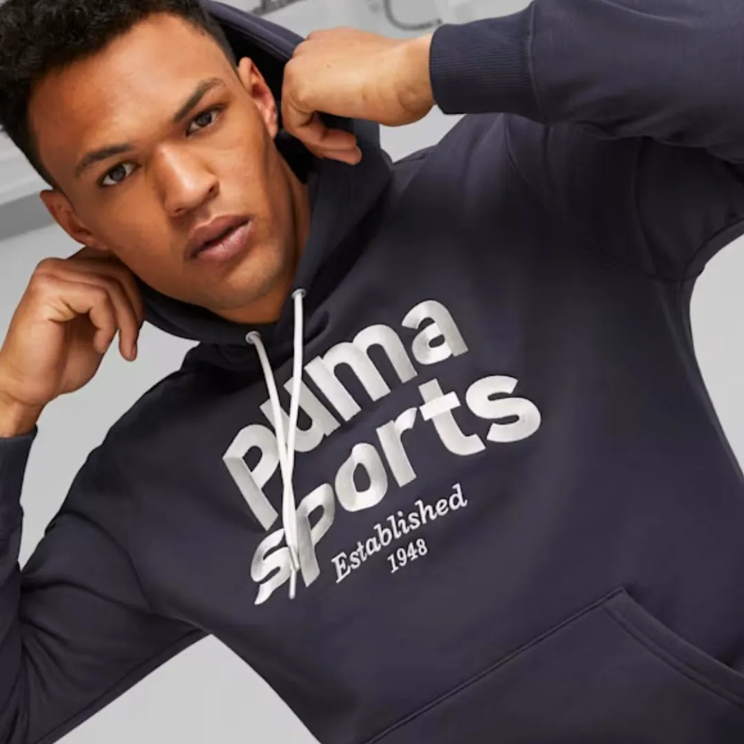 Polera Puma TEAM Hoodie FL 625206 16 Hombre