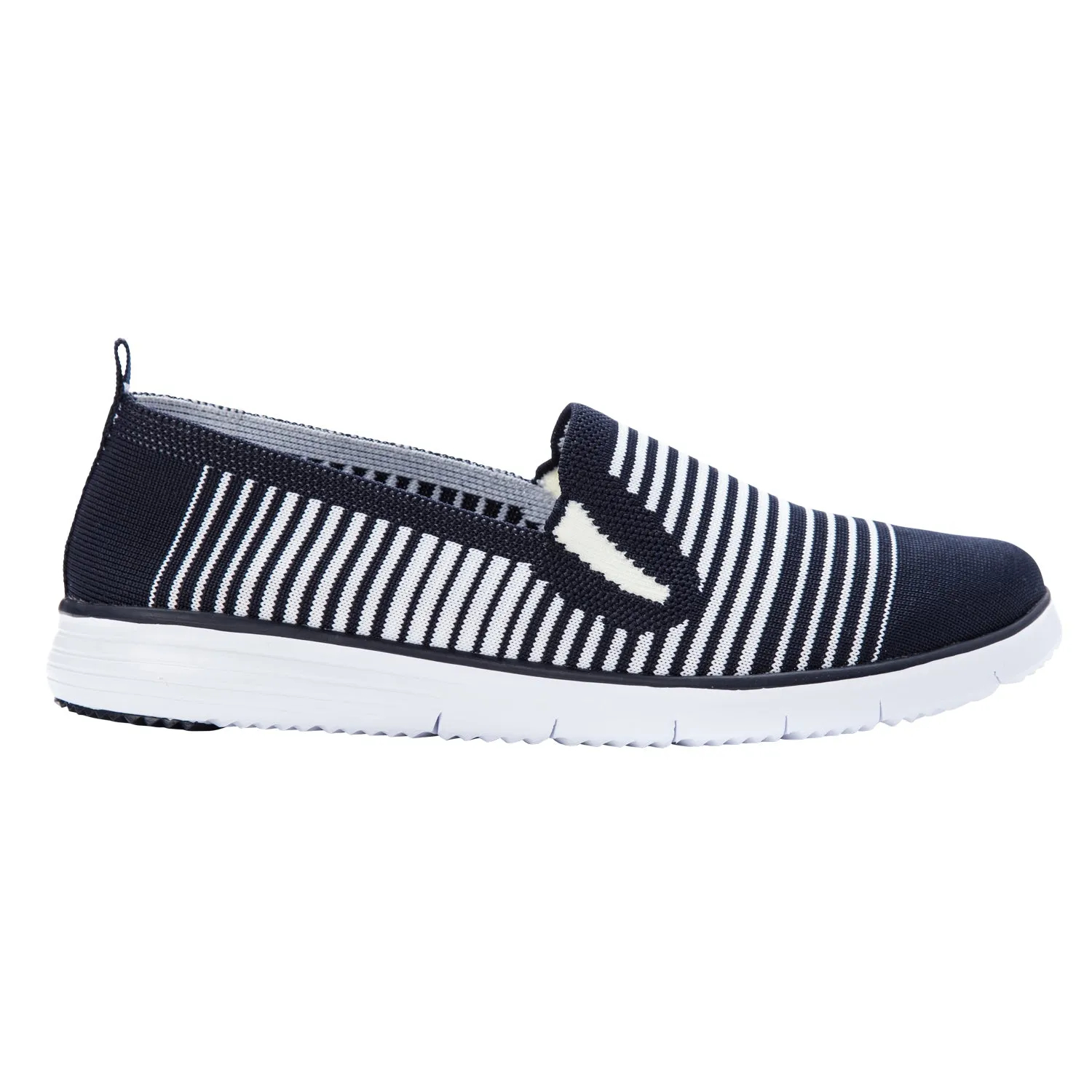 Propet Women's Casual TravelFit Slip on - WAT044M - Navy/White