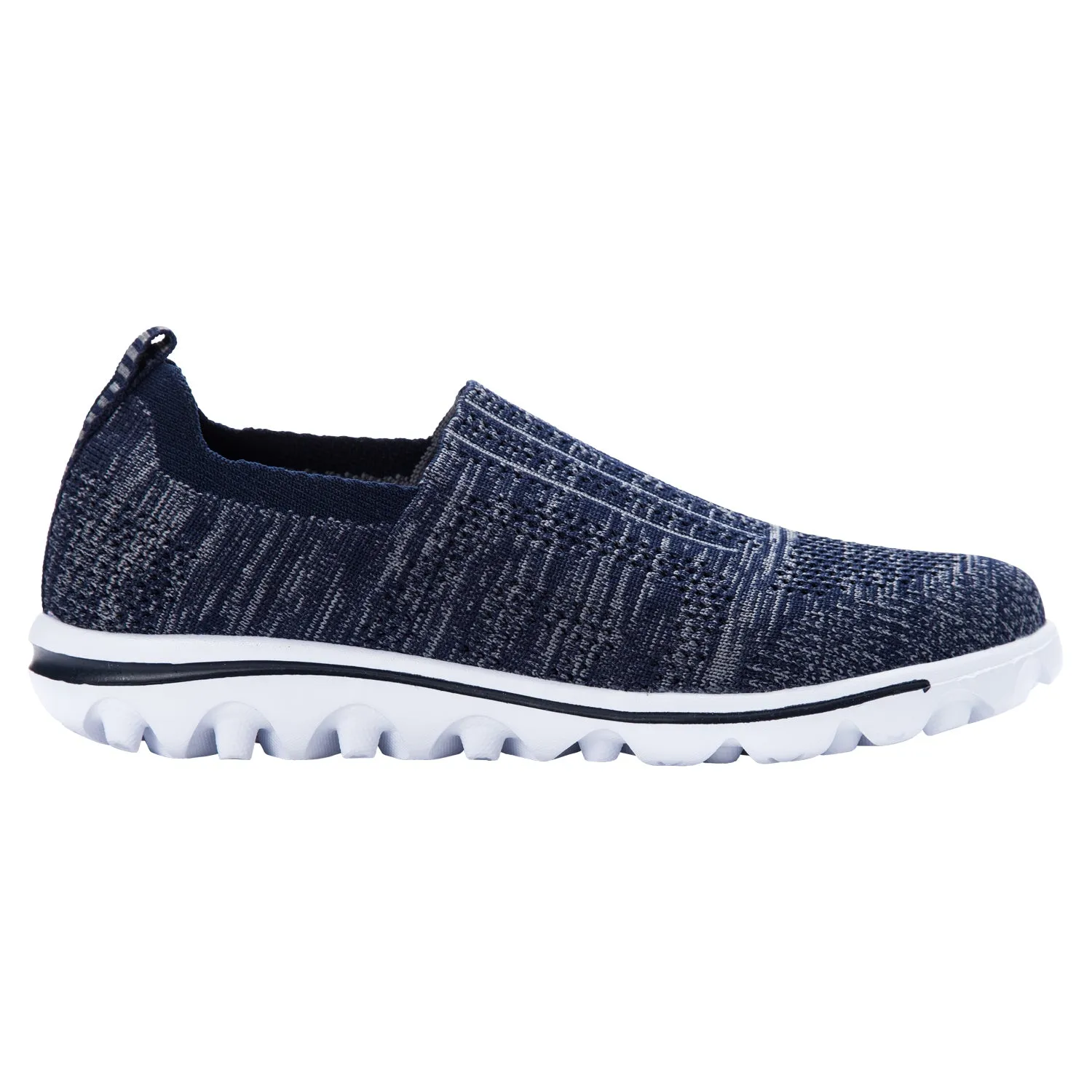 Propet Women's Sneaker TravelActiv Stretch - WAT024M - Navy