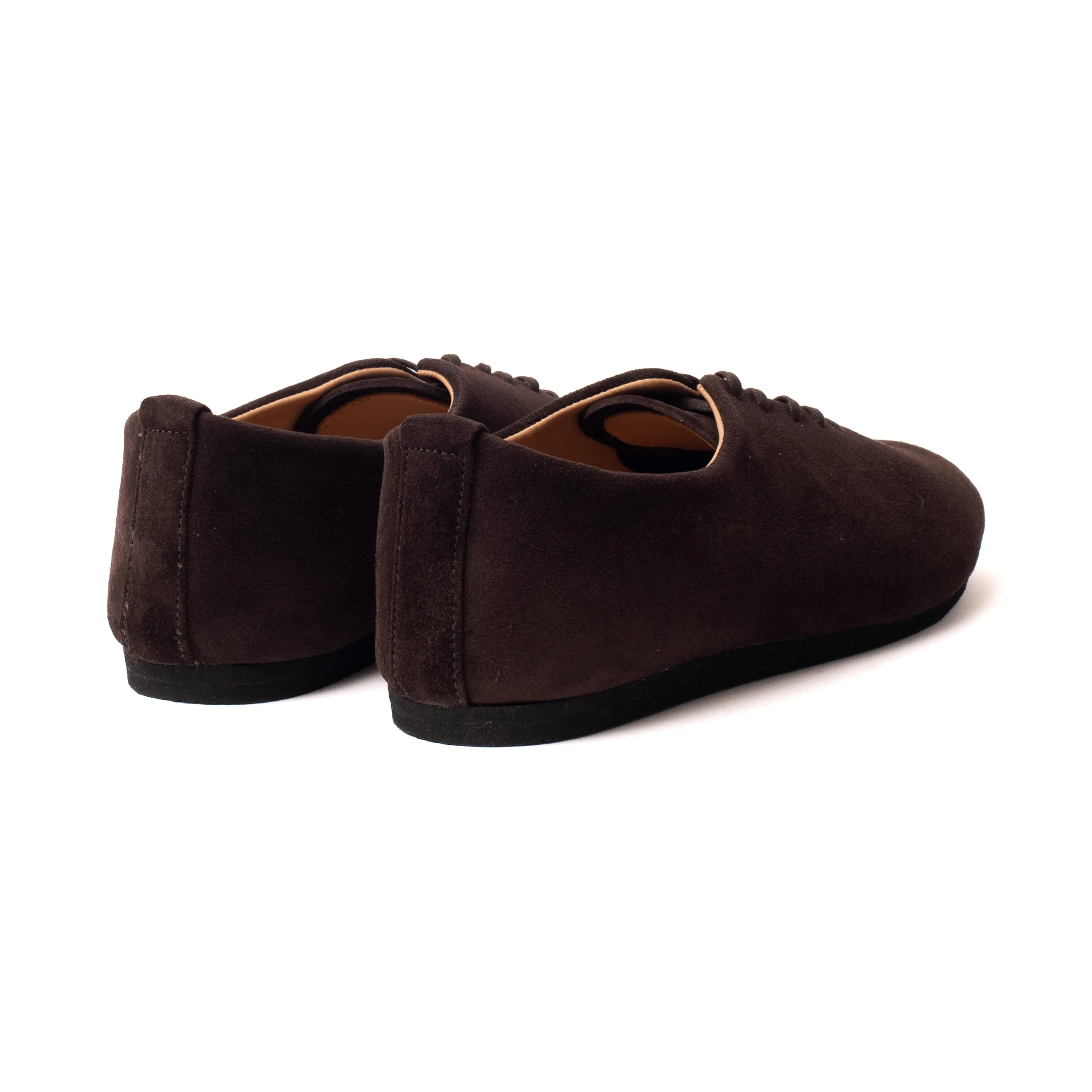 Regent Wholecut Shoe - Brown Janus Calf Suede