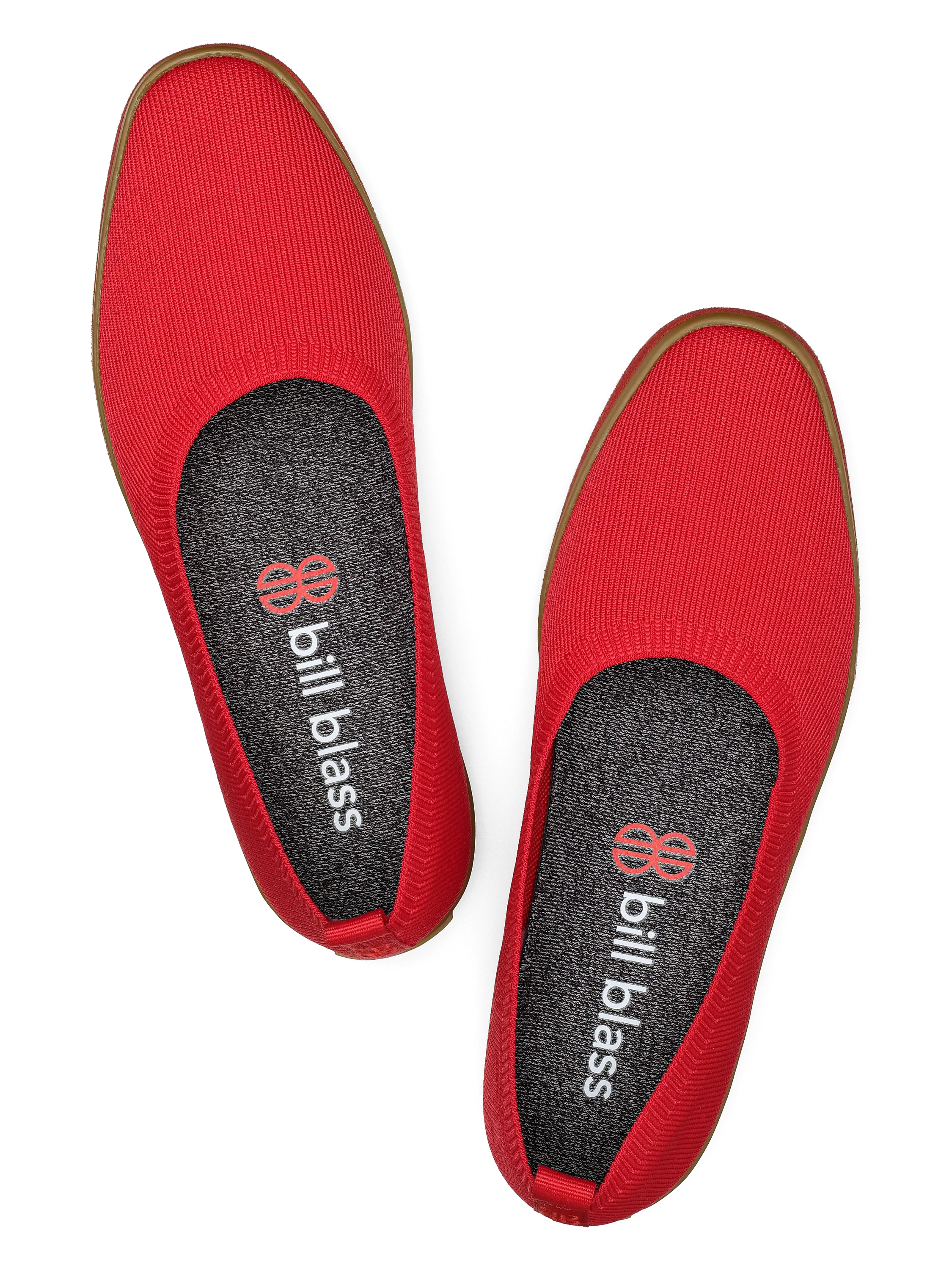 Sutton Knit Ballet - Berry Red