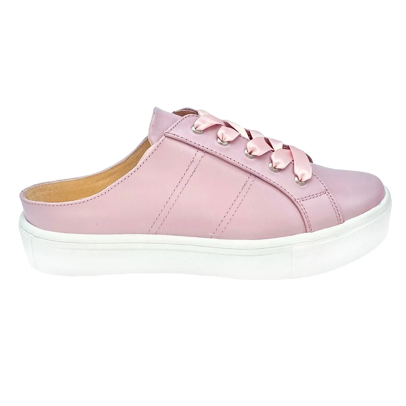 TESTALEONE MULE sneakers. Pink Marshmallow