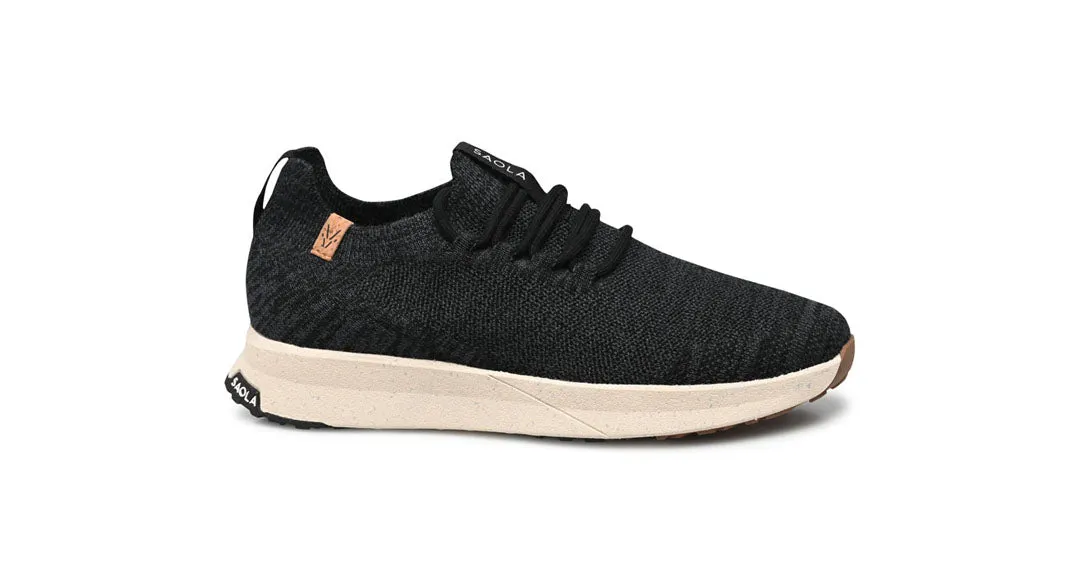 Tsavo W 2.0 Wool Black - Steel Grey