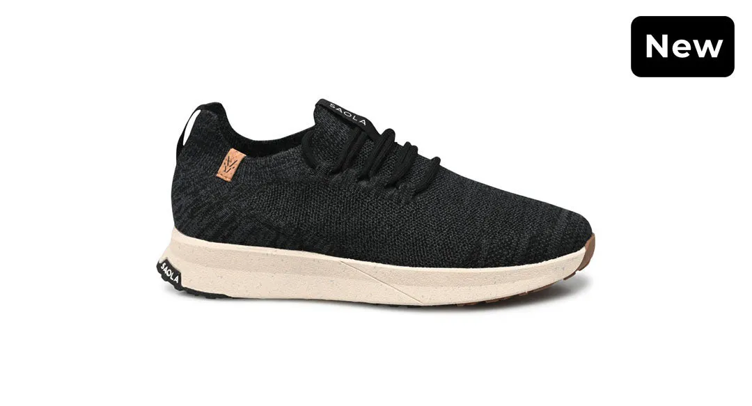 Tsavo W 2.0 Wool Black - Steel Grey