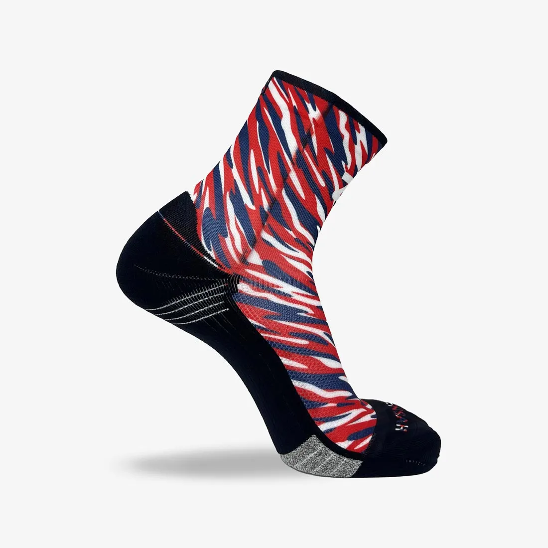 USA Camo Running Socks (Mini-Crew)