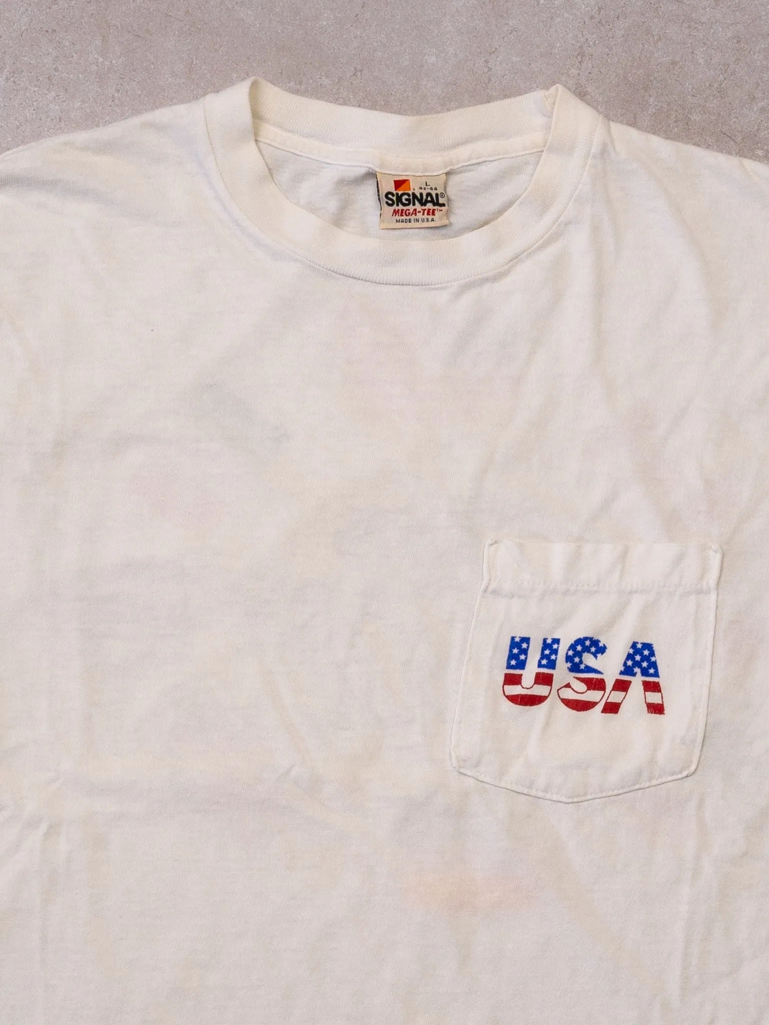 Vintage '88 USA x Calgary x Seoul Tee (M)