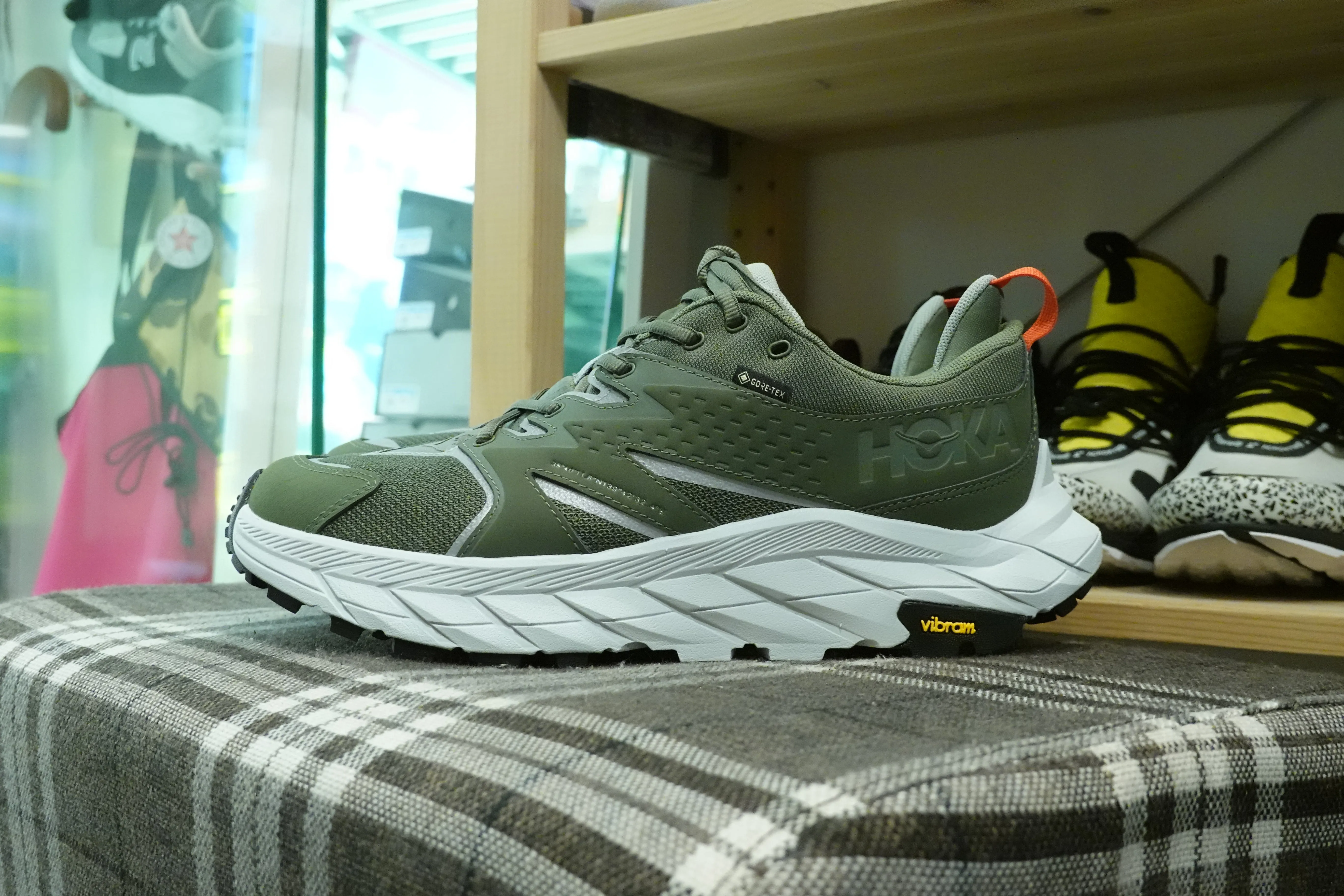 Wtaps x Hoka One One Anacapa Low GoreTex - Four Leaf Clover/Glacier Grey