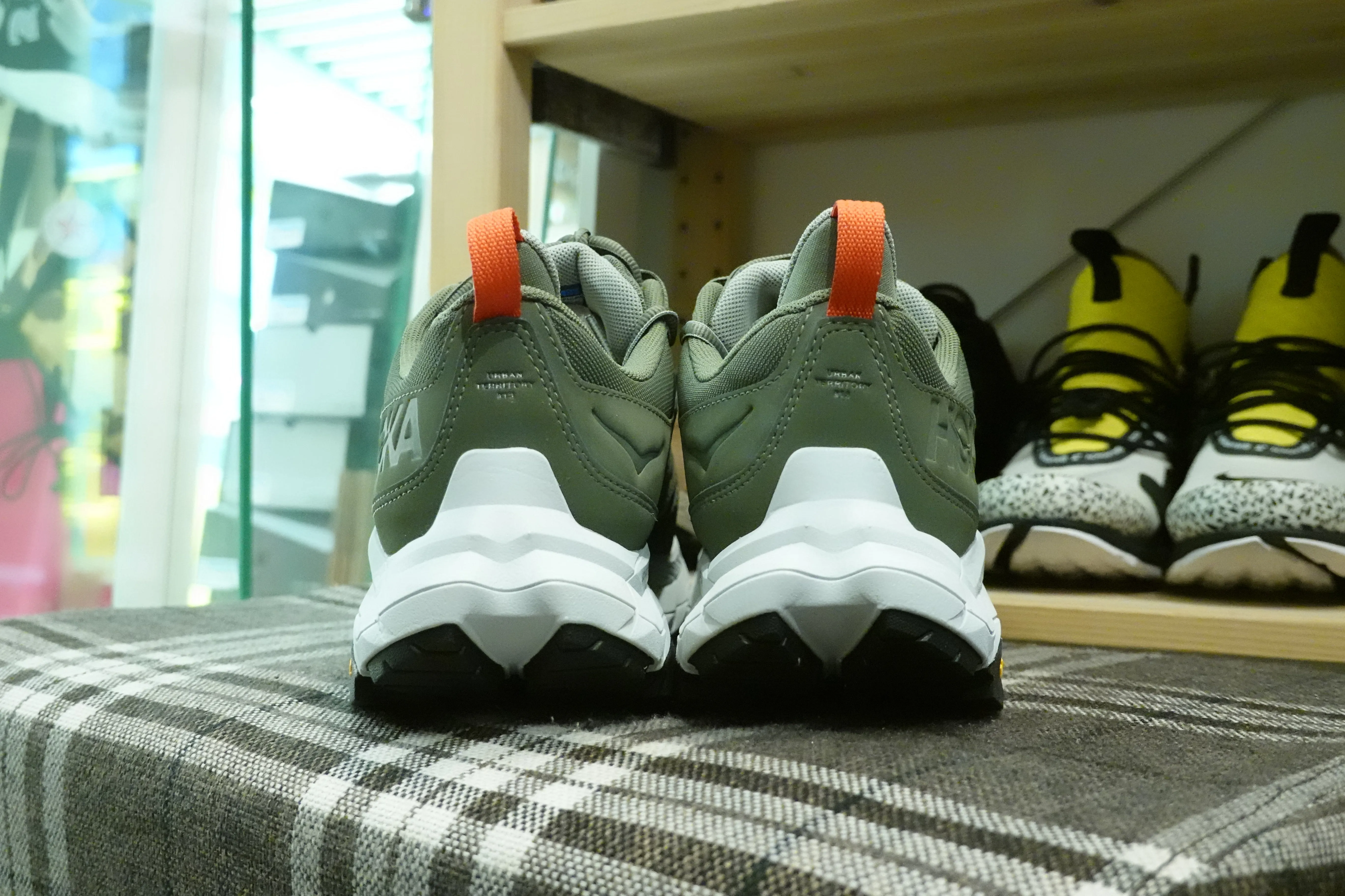 Wtaps x Hoka One One Anacapa Low GoreTex - Four Leaf Clover/Glacier Grey