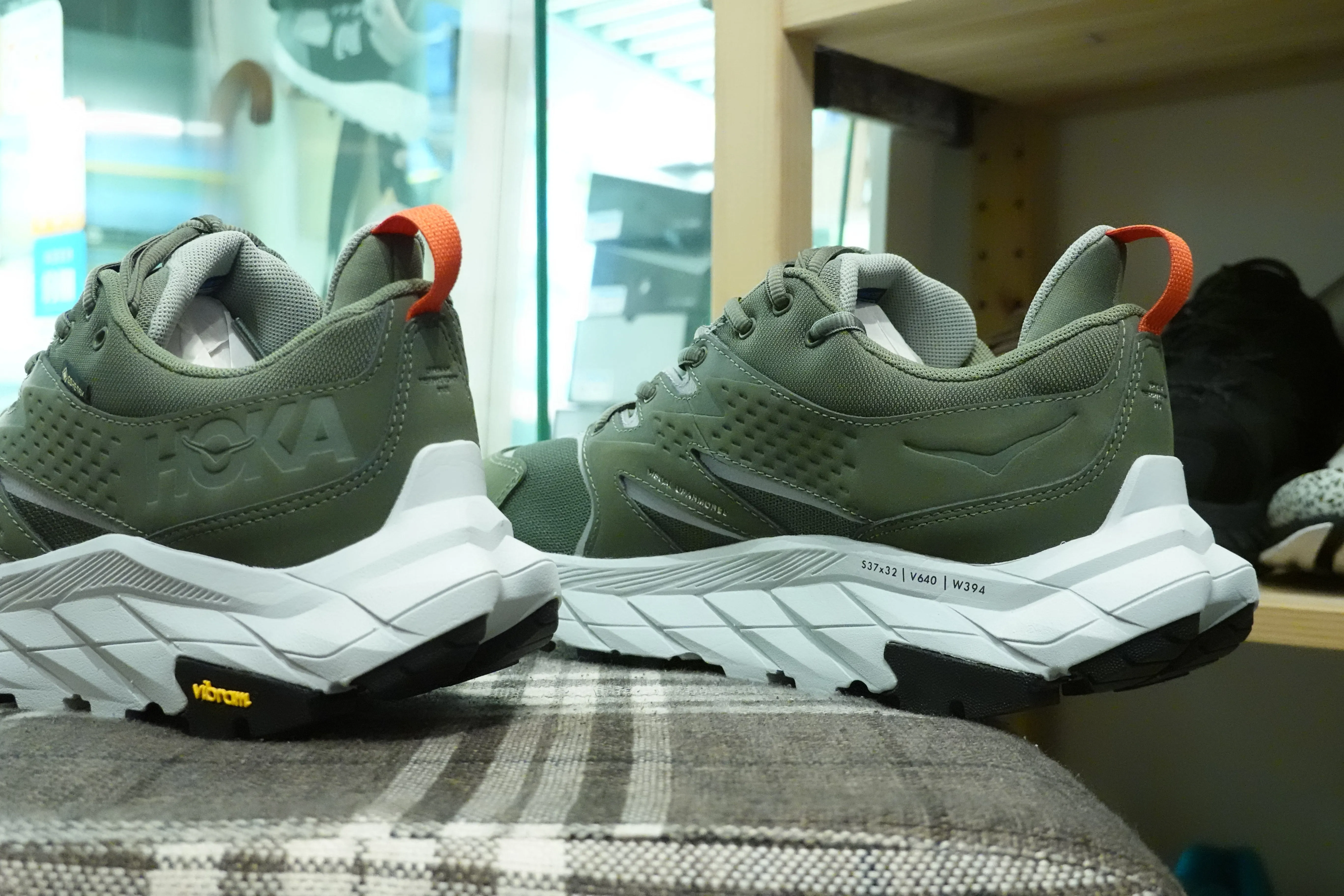 Wtaps x Hoka One One Anacapa Low GoreTex - Four Leaf Clover/Glacier Grey