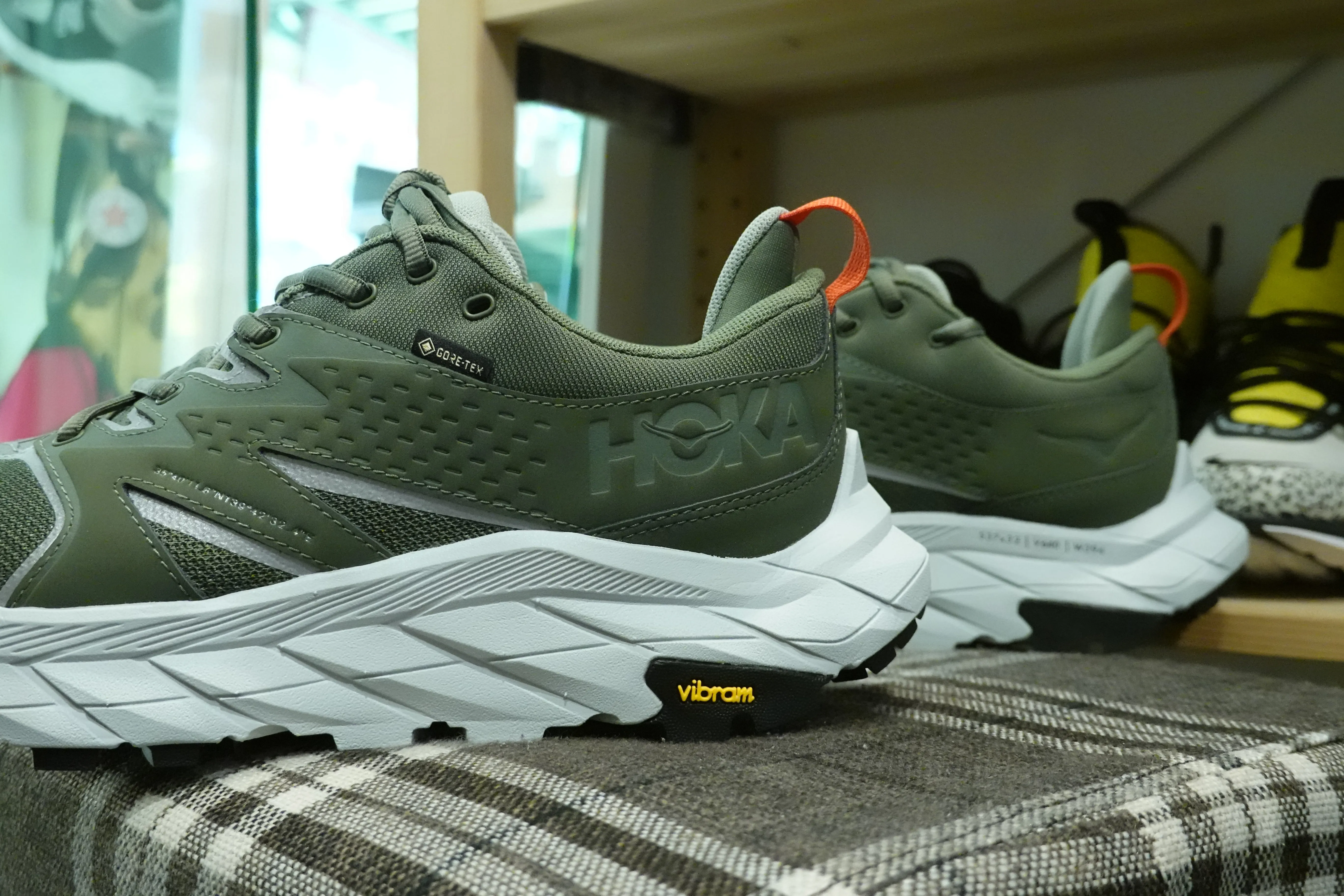 Wtaps x Hoka One One Anacapa Low GoreTex - Four Leaf Clover/Glacier Grey