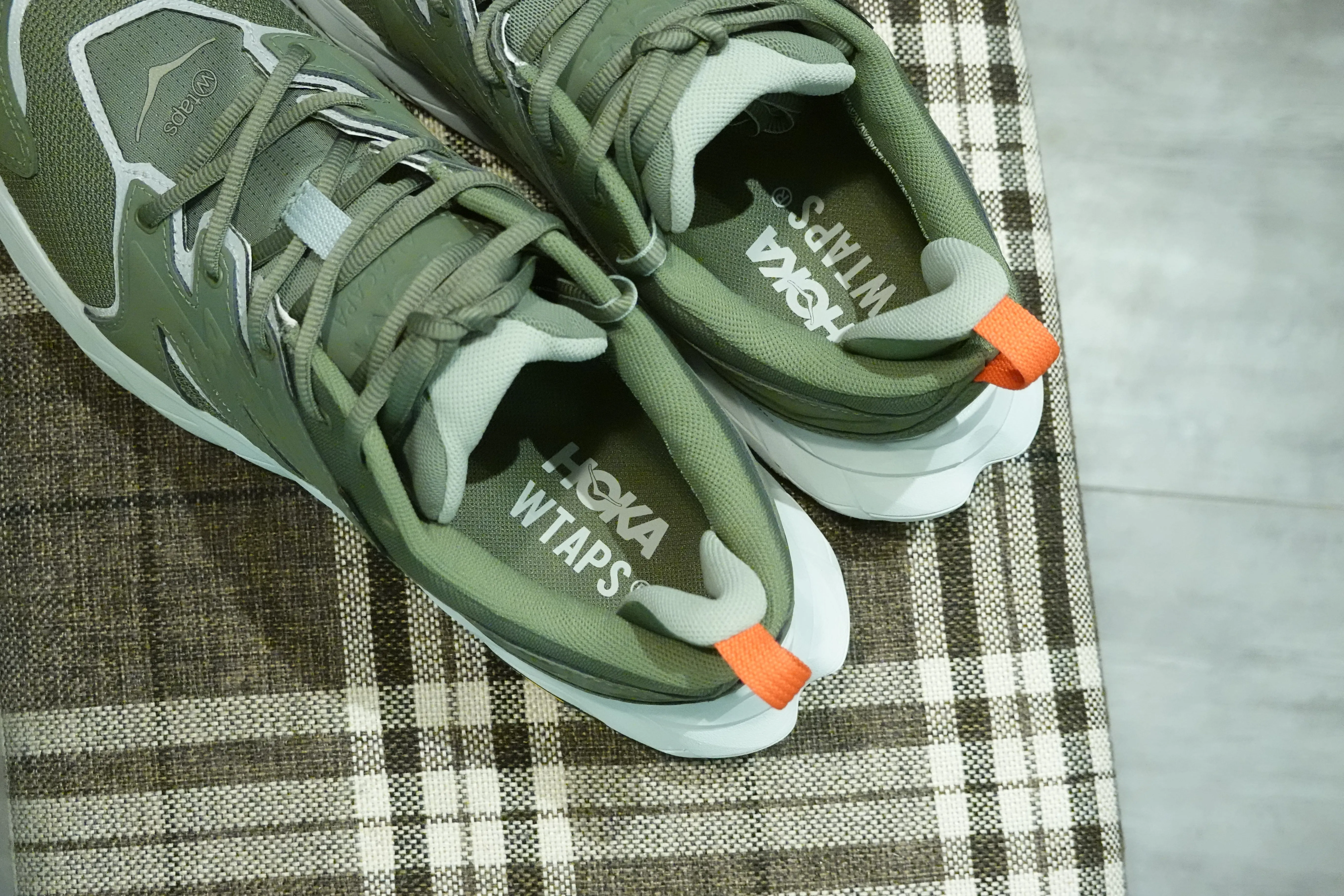 Wtaps x Hoka One One Anacapa Low GoreTex - Four Leaf Clover/Glacier Grey